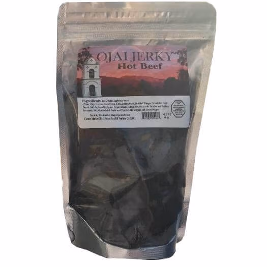 Hot Beef Jerky 3.25 oz Bag